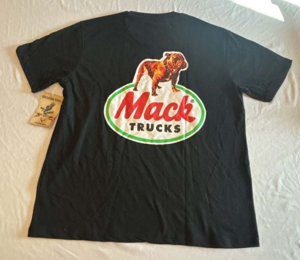 Buckhorn River Mack Trucks Graphic Short Sleeve T-Shirt - Picture 2 of 5